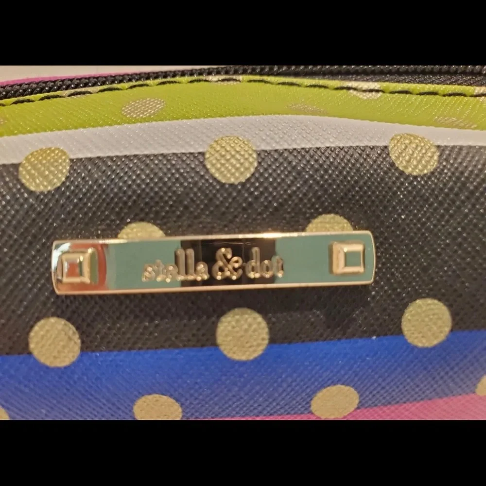 Stella & Dot | pouf, crazy stripes